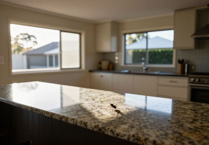 Ant-free home in Cabarita after treatment